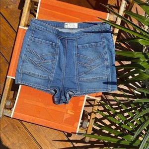 Free People high waist shorts